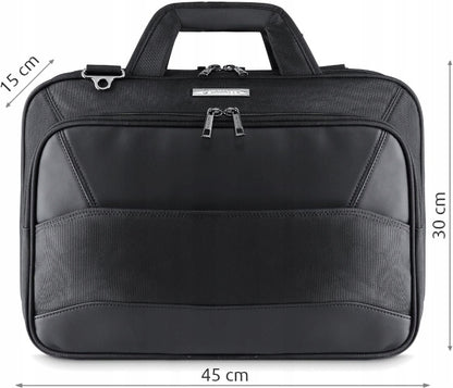 Talpi 17,3” ir 15,6” verslo rankinė nešiojamam kompiuteriui petnešomis ZAGATTO