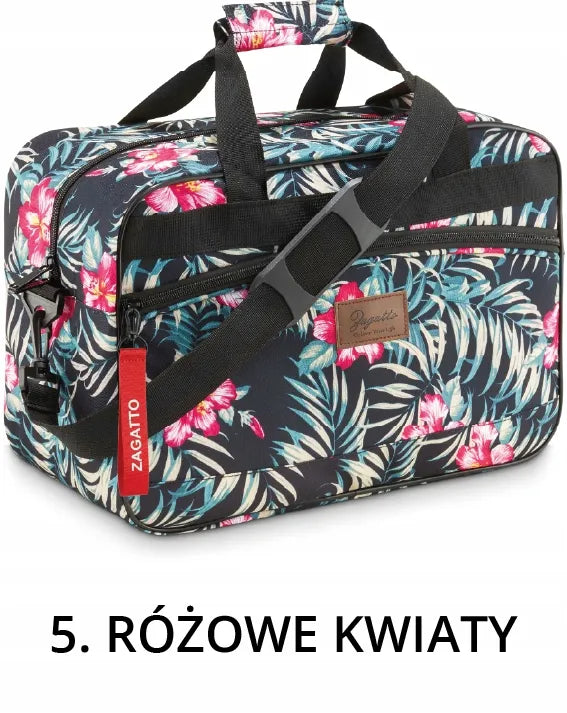 Kelioninis krepšys RYANAIR WIZZAIR 40x20x25 rankiniam bagažui 7 SPALVOS ZAGATTO