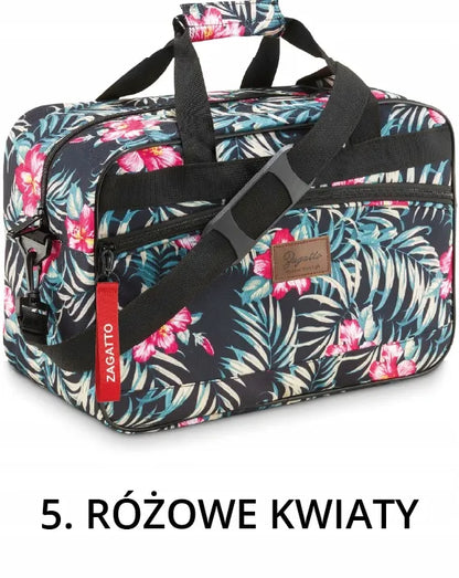 Kelioninis krepšys RYANAIR WIZZAIR 40x20x25 rankiniam bagažui 7 SPALVOS ZAGATTO