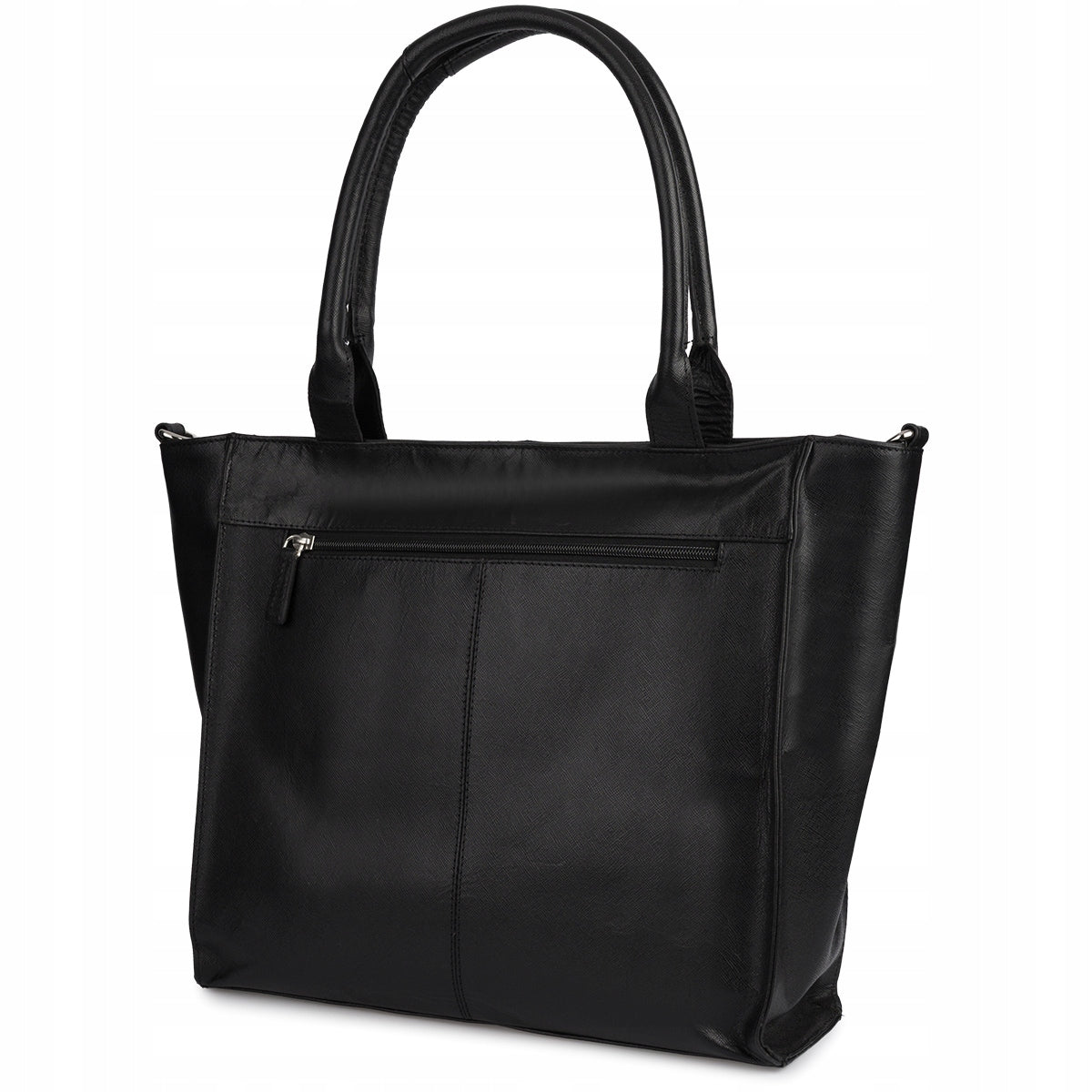 Didelė moteriška odinė rankinė, pirkinių krepšys A4, saffiano odos, Beltimore