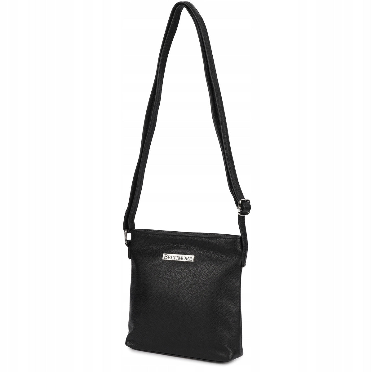 Maža odinė moteriška rankinė per petį, plona, klasikinė, premium, Beltimore