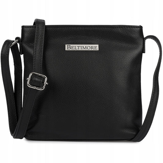 Maža odinė moteriška rankinė per petį, plona, klasikinė, premium, Beltimore