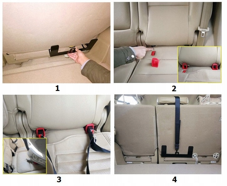 ISOFIX tvirtinimo laikiklis vaikiškos kėdutės universalus rėmas