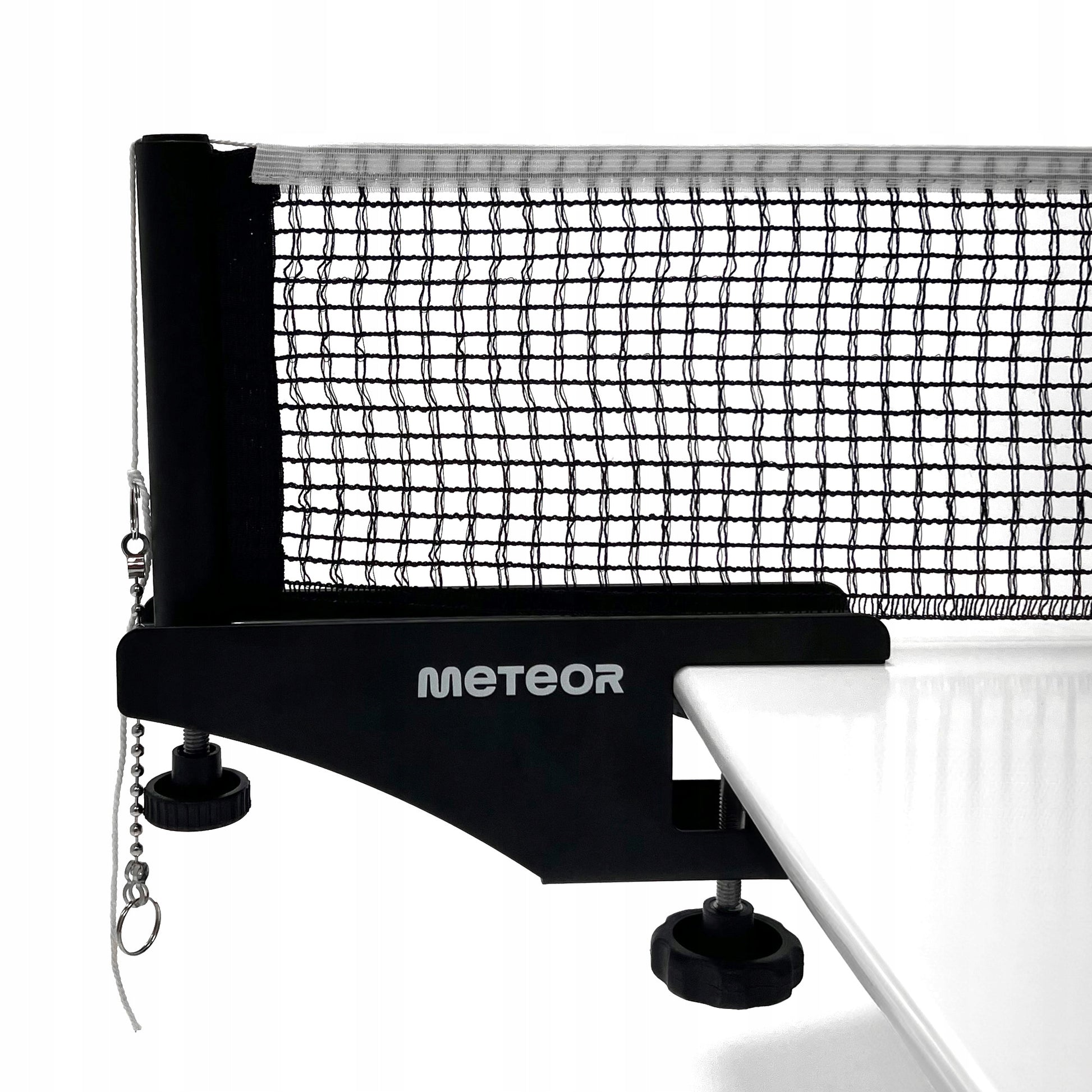 Prisukamas stalo teniso laikiklis METEOR profesionalus, 2 vnt. su tinkleliu