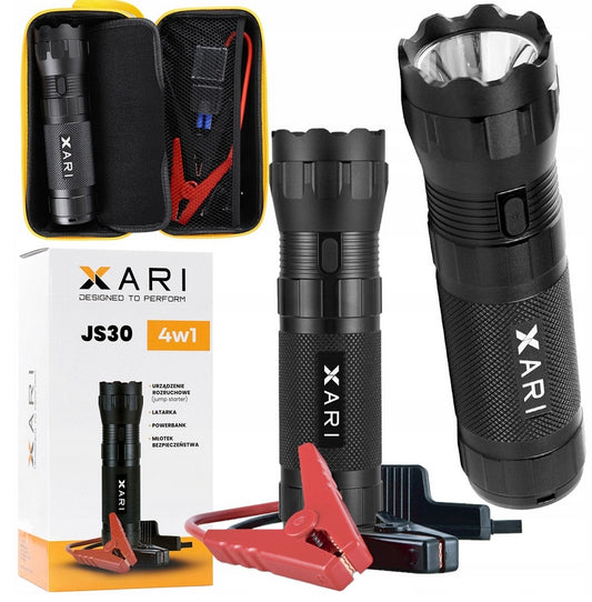 4 IN 1 MONTAVIMO ĮRENGINYS JUMP STARTER POWERBANK PLAKTUVAS XARI JS30