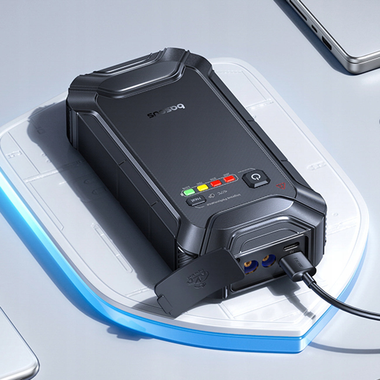 UŽKURIMO ĮRENGINYS JUMP STARTER BASEUS PrimeTrip VJ1 12000mAh 5000A IP55