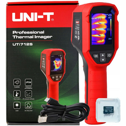 UTI-712S Termovizorinė kamera 120x90 SD kortelė 10800p PL distribucija