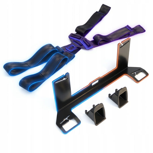 Universalus ISOFIX adapteris, automobilio kėdutės tvirtinimo bazė, saugus montavimas automobilyje.