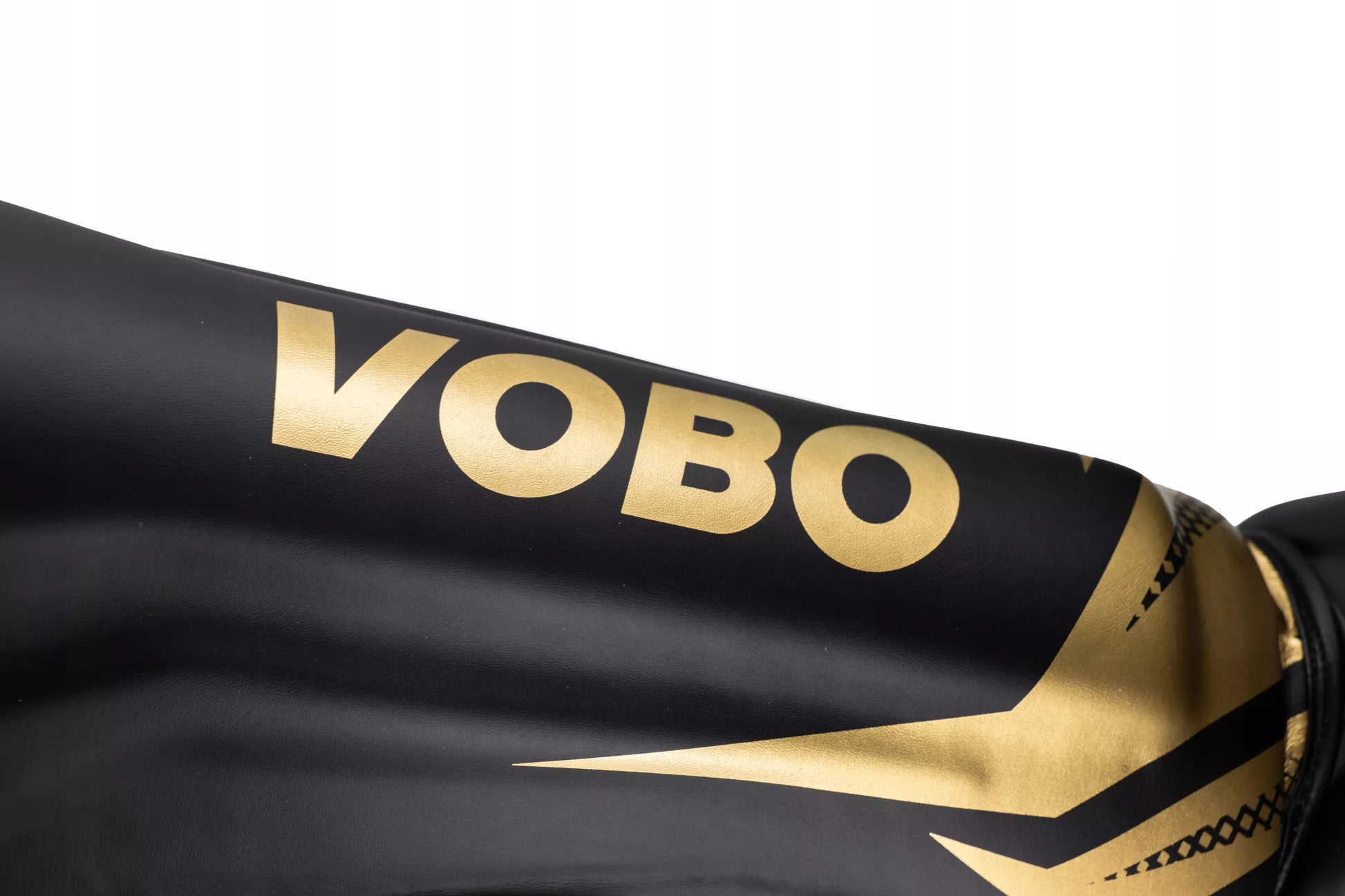 VOBO blauzdų ir pėdų apsaugos MMA K1 Kickboxing – aukso-juoda M