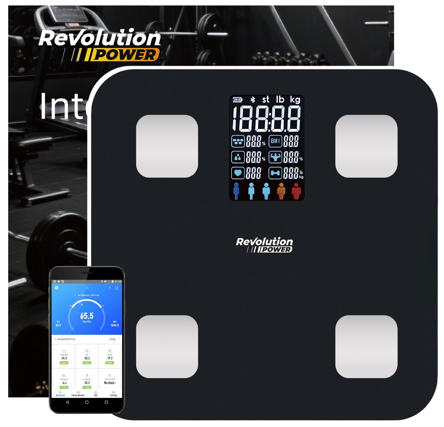 Išmaniosios stiklinės analitinės vonios svarstyklės