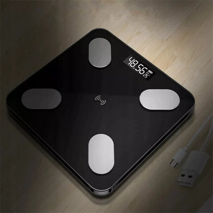 Vonios svarstyklės Bluetooth Smart 25in1 180kg Analitinės Išmaniosios Slim