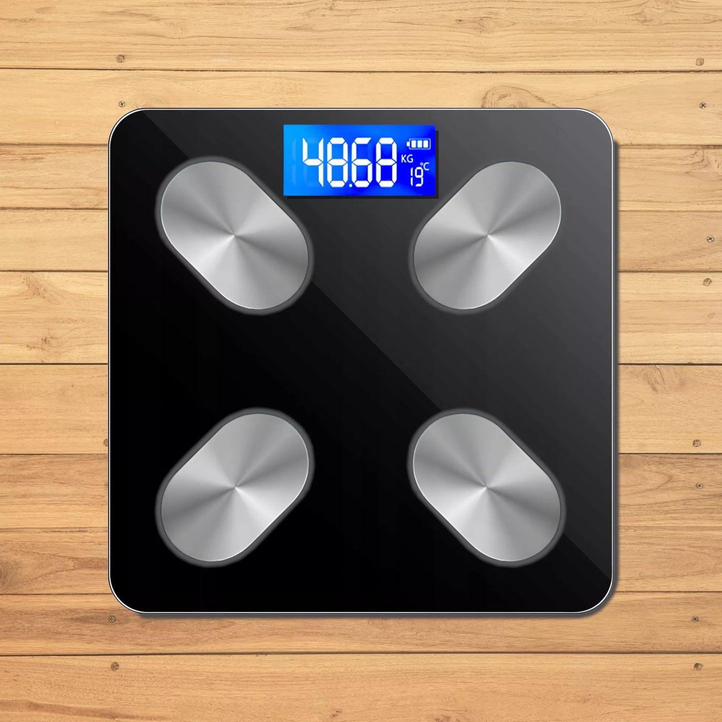 Vonios svarstyklės Bluetooth Smart 25in1 180kg Analitinės Išmaniosios Slim