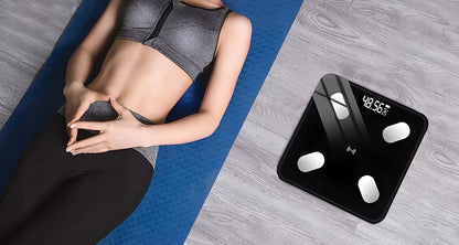 Vonios svarstyklės Bluetooth Smart 25in1 180kg Analitinės Išmaniosios Slim