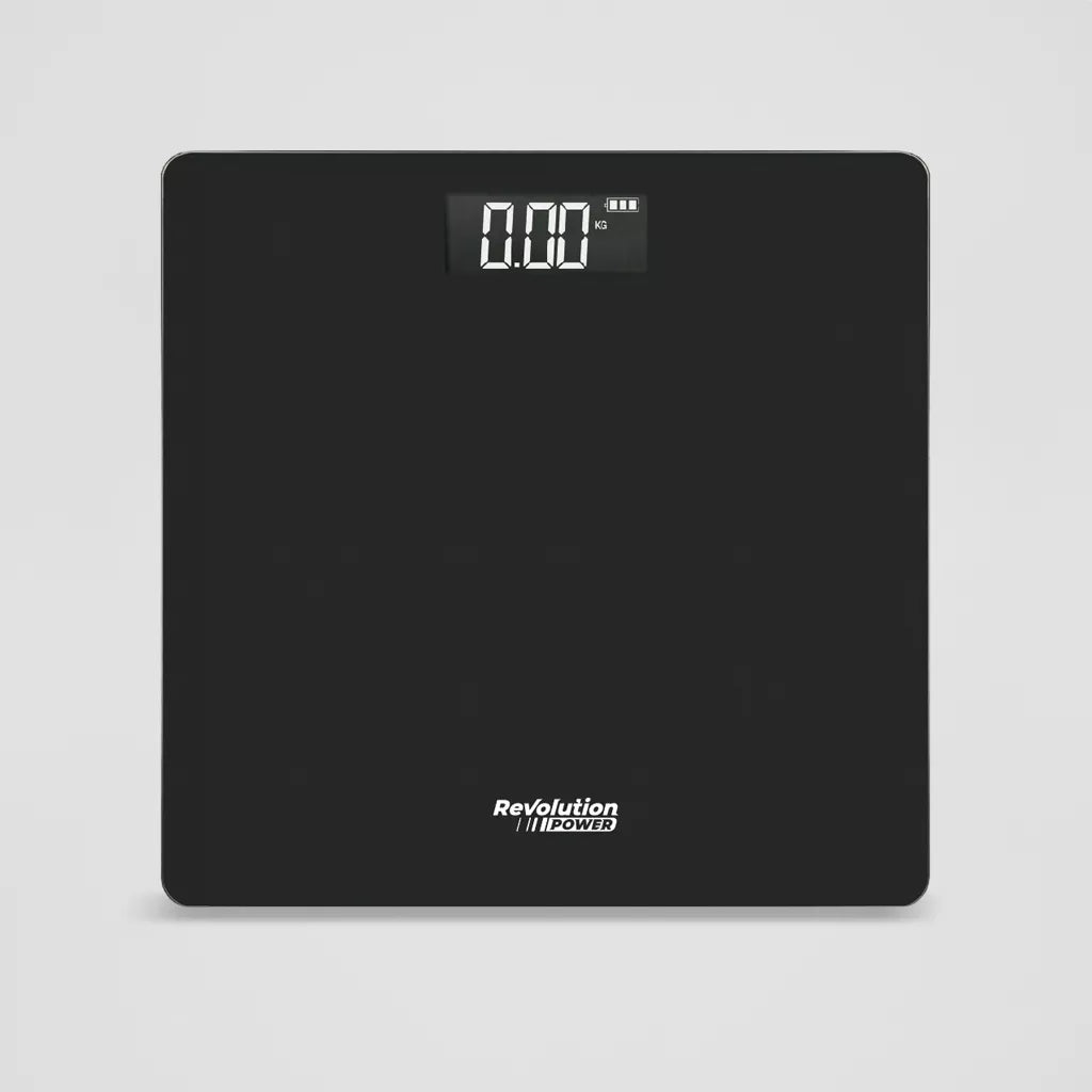 Elektroninės vonios svarstyklės, tikslios, 180 kg, stiklinės, juodos, SLIM LCD