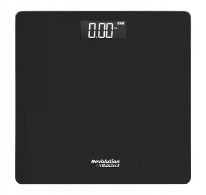 Elektroninės vonios svarstyklės, tikslios, 180 kg, stiklinės, juodos, SLIM LCD