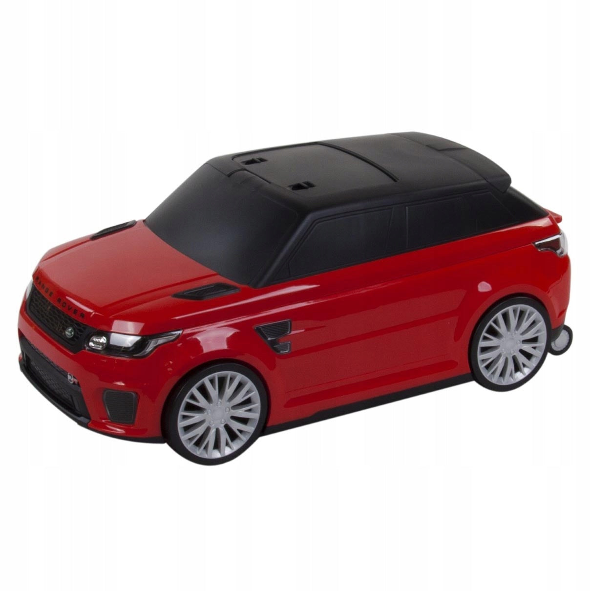 VAIKŲ VAŽINĖJAMASIS LAGAMINAS LAND RANGE ROVER RAUDONAS COIL