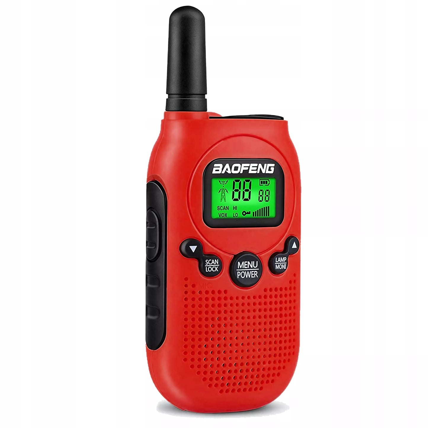 Walkie-talkie vaikams, PMR, žibintuvėlis, USB, VOX