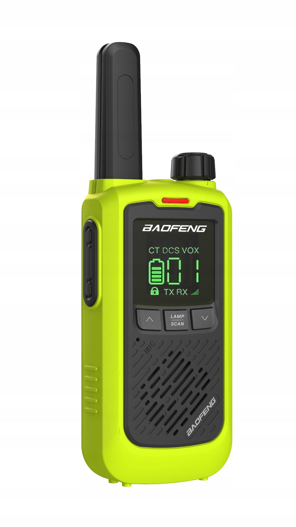 WALKIE TALKIE TRUMOS AKTUOTŲ ĮRENGINIŲ RINKINYS 2vnt BAOFENG