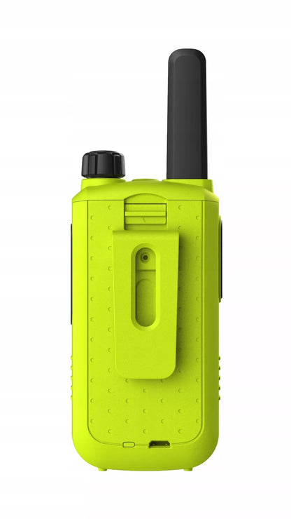 WALKIE TALKIE TRUMOS AKTUOTŲ ĮRENGINIŲ RINKINYS 2vnt BAOFENG