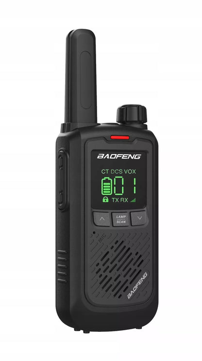 WALKIE TALKIE KRÓTKOFALÓWKA ŁOKI TOKI BAOFENG BF-T17 USB-C + ausinės