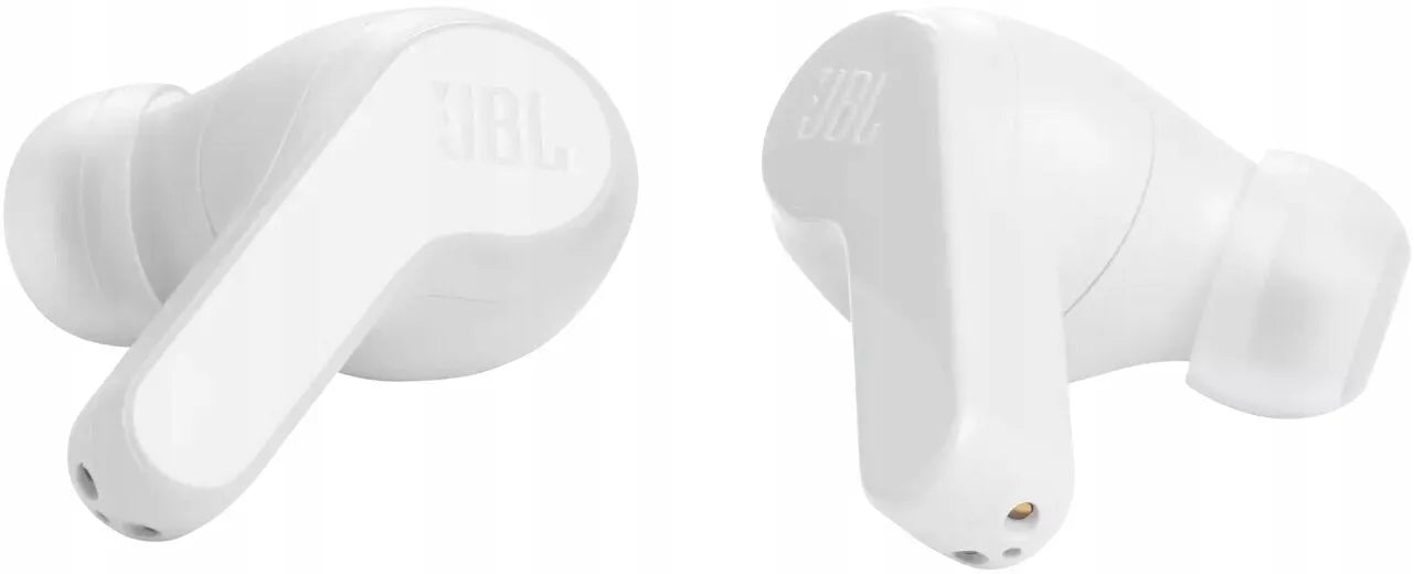 JBL Wave 200 TWS baltos belaidės ausinės su įkrovimo dėklu