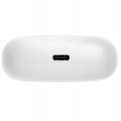 JBL Wave 200 TWS baltos belaidės ausinės su įkrovimo dėklu