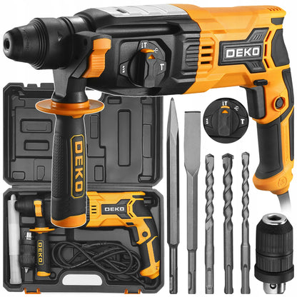 Galingas smūginis gręžtuvas SDS+ PLUS DEKO