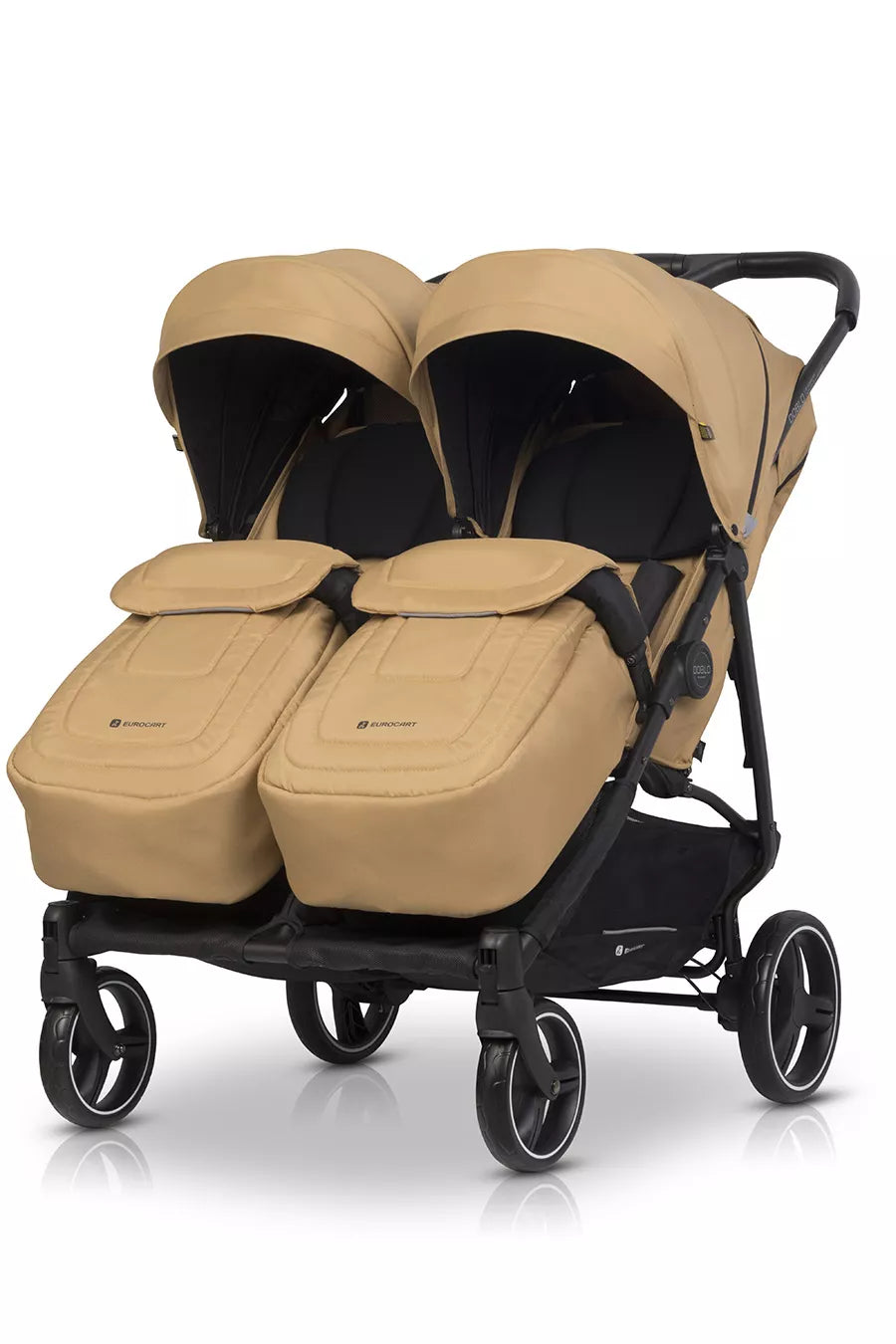 DVIGUBAS VEŽIMĖLIS METAI PO METŲ 74CM IKI 44KG EURO-CART DOBLO CAMEL