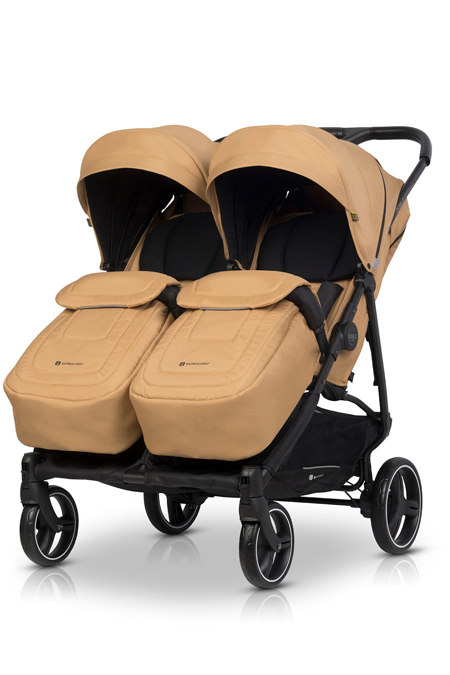DVIGUBAS VEŽIMĖLIS METAI PO METŲ 74CM IKI 44KG EURO-CART DOBLO CAMEL