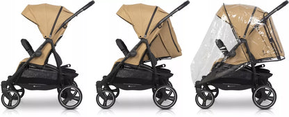DVIGUBAS VEŽIMĖLIS METAI PO METŲ 74CM IKI 44KG EURO-CART DOBLO CAMEL