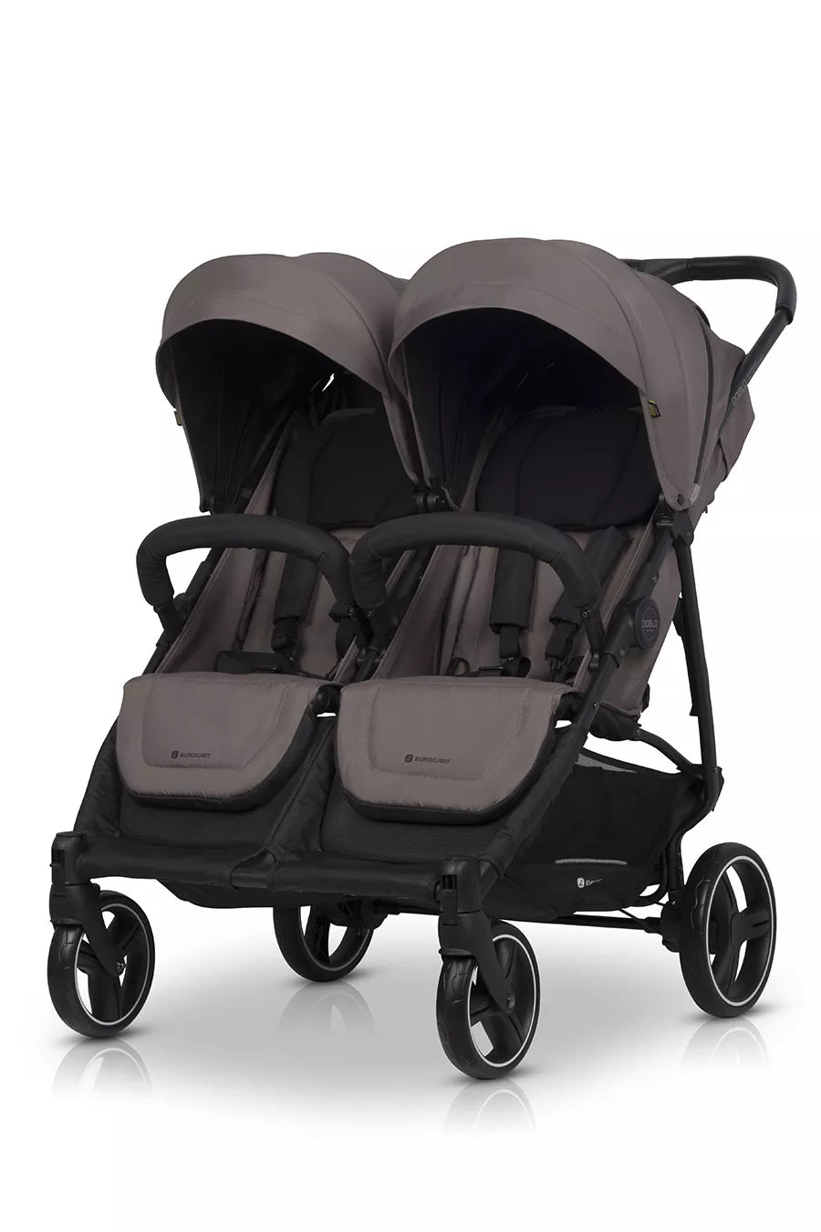 Vežimėlis dvyniams "Euro-Cart" DOBLO eilės tvarka, priedai 0-22 kg