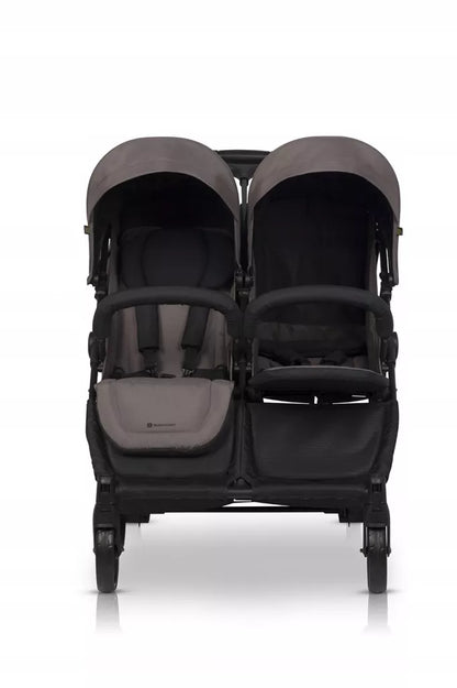 Vežimėlis dvyniams "Euro-Cart" DOBLO eilės tvarka, priedai 0-22 kg
