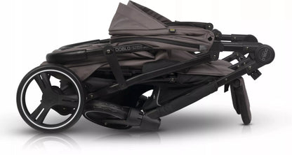 Vežimėlis dvyniams "Euro-Cart" DOBLO eilės tvarka, priedai 0-22 kg