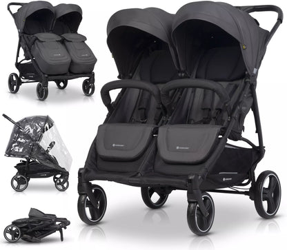DVYNUKŲ VEŽIMĖLIS VIENAS PO KITO, PRIEDAI 0-22 KG EURO-CART IRON
