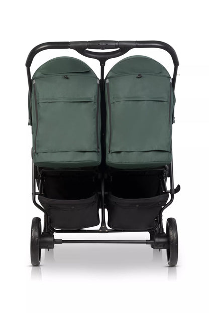 Vežimėlis dvyniams "Euro-Cart" JUNGLE, "Metai po metų" serija, su priedais, 0-22 kg