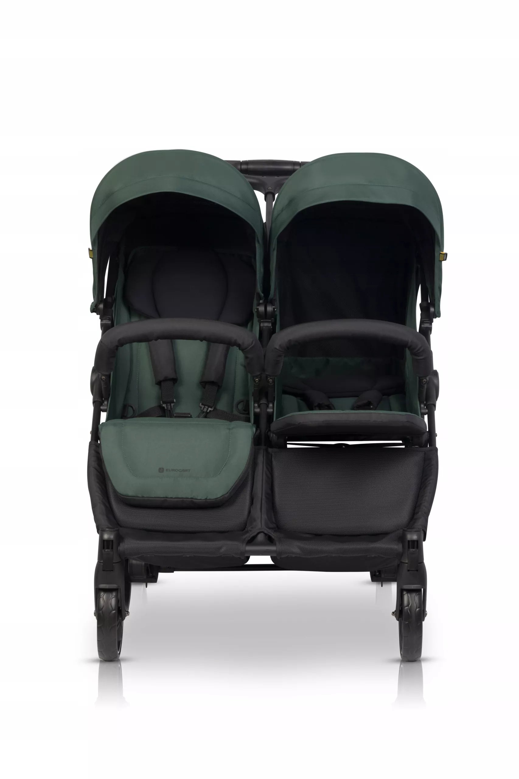 Vežimėlis dvyniams "Euro-Cart" JUNGLE, "Metai po metų" serija, su priedais, 0-22 kg