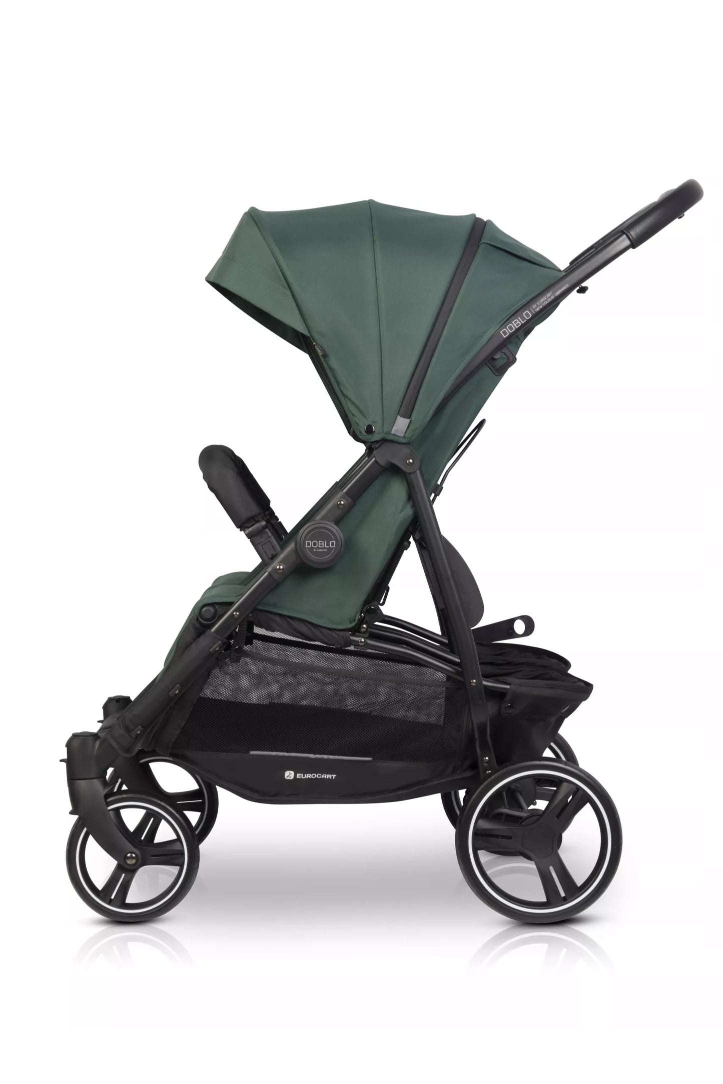 Vežimėlis dvyniams "Euro-Cart" JUNGLE, "Metai po metų" serija, su priedais, 0-22 kg
