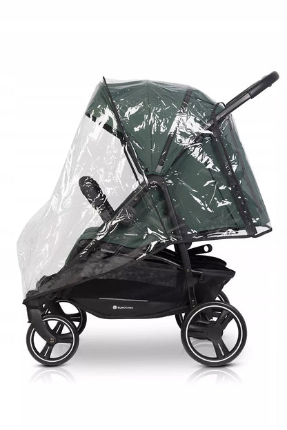 Vežimėlis dvyniams "Euro-Cart" JUNGLE, "Metai po metų" serija, su priedais, 0-22 kg