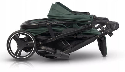 Vežimėlis dvyniams "Euro-Cart" JUNGLE, "Metai po metų" serija, su priedais, 0-22 kg