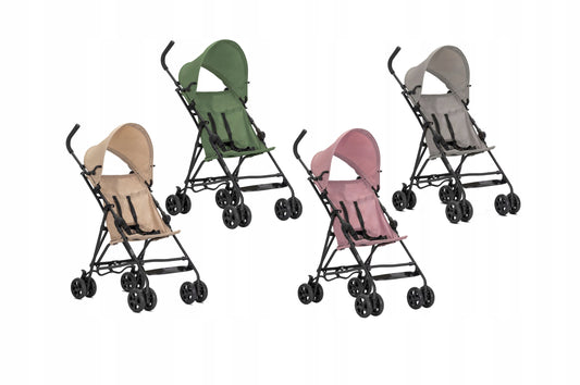 Lengvas skėtinio tipo vežimėlis iki 22 kg, su stogeliu, 4 kg LORELLI VAYA