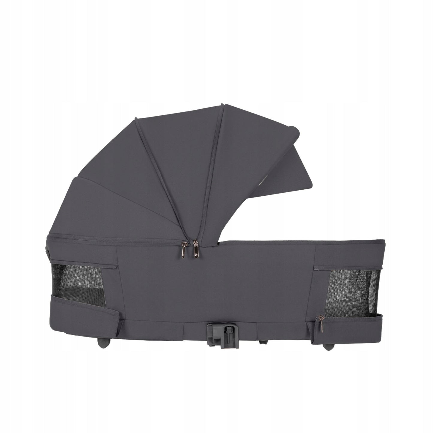 Daugiafunkcinis vežimėlis 2in1 CARRELLO MAGIA ELM pilkos spalvos, sulankstoma lopšys, 0-22 kg