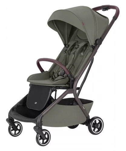 Daugiafunkcis vežimėlis 2in1 CARRELLO MAGIA MALTED GREEN, sulankstoma gondola, 0-22kg