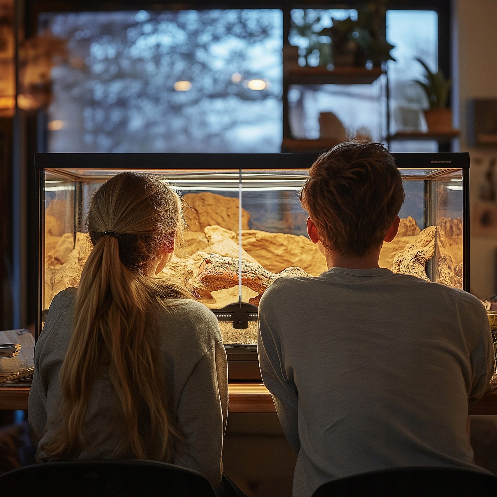 TVIRTAS STIKLINIS TERARIUMAS 75x30x30 ELEGANTIŠKAS VANDENS NEPRALAIDUS SAUGUS