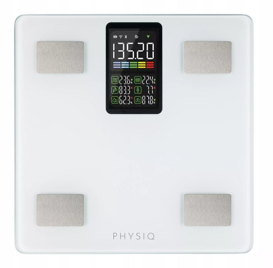 Analitinės vonios svarstyklės 13 parametrų Apple Health, Google Fit, Fitbit