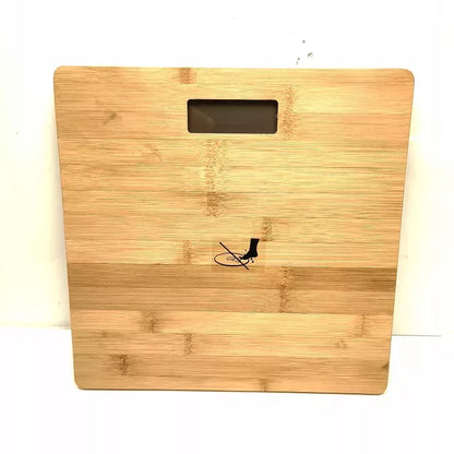 Vonios svarstyklės FHBabyLand Bambukinės elektroninės 180kg