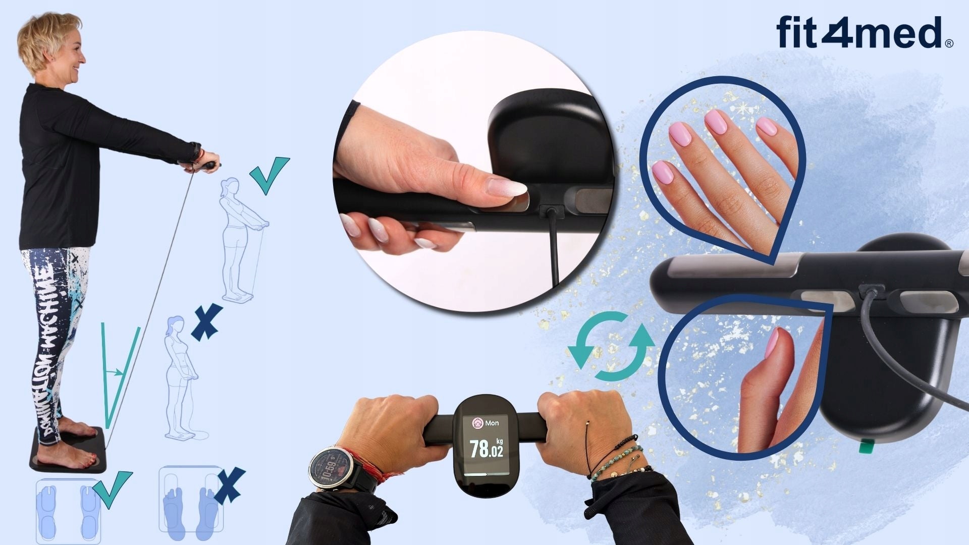 Išmaniosios vonios svarstyklės su Bluetooth, kūno sudėties analizatorius