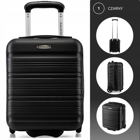 Mažas rankinis lagaminas ant ratukų 40x30x20, 5 SPALVŲ ZAGATTO