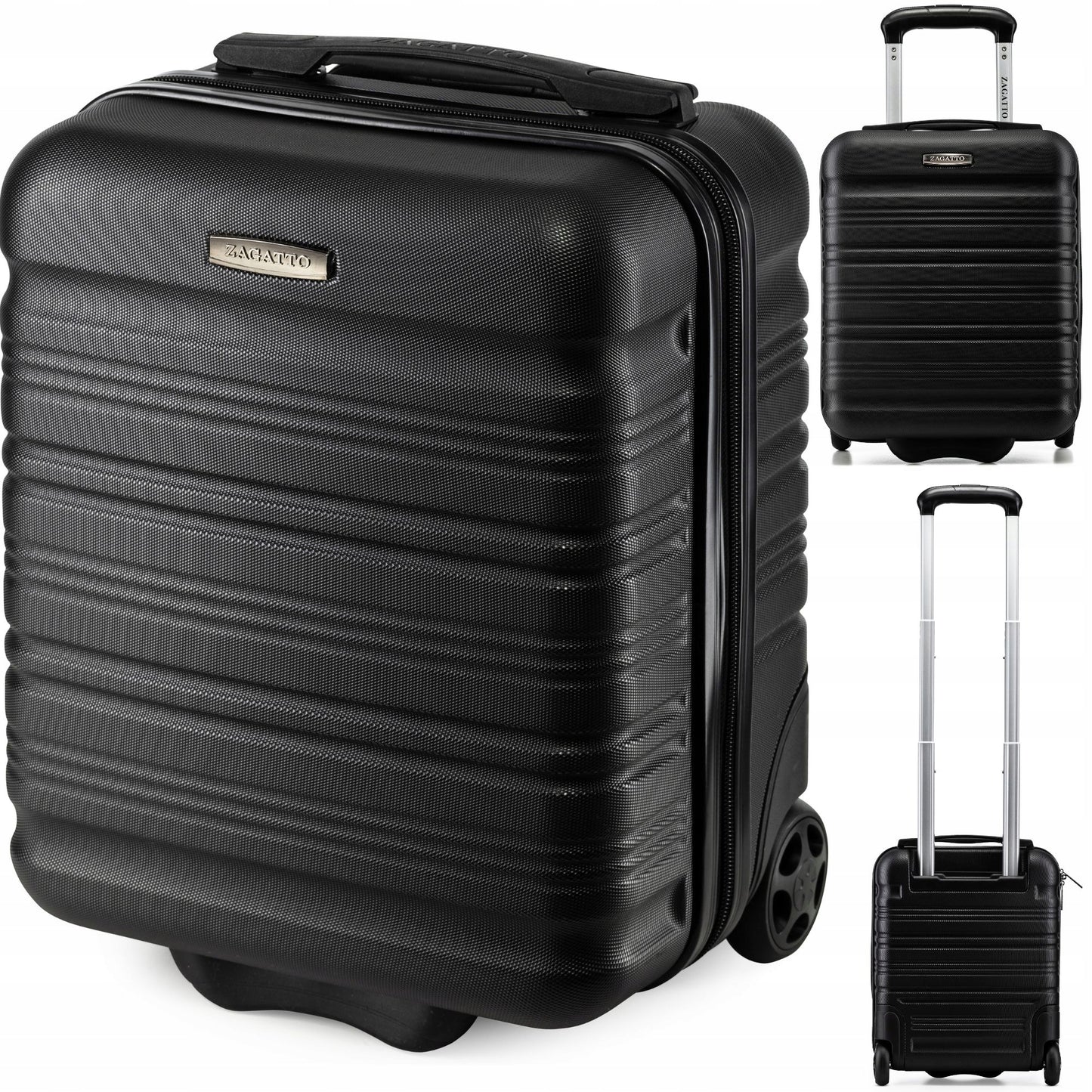 Mažas rankinis lagaminas ant ratukų 40x30x20, 5 SPALVŲ ZAGATTO