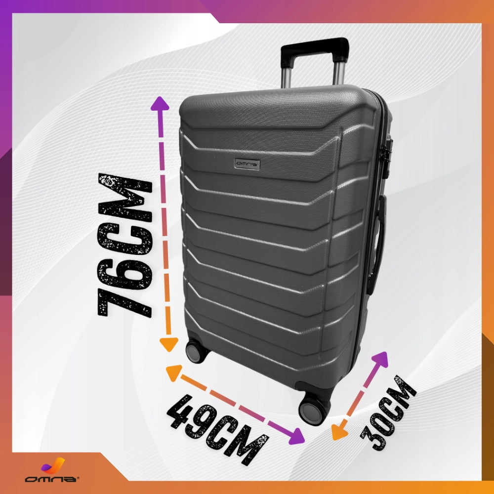 Didysis kelioninis lagaminas su ratukais XXL ABS lagaminai krepšys lagaminas 94L