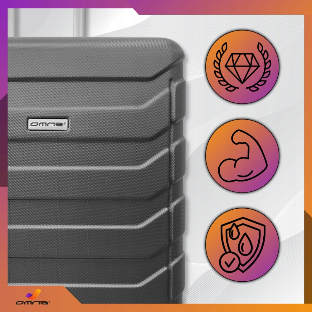 Didysis kelioninis lagaminas su ratukais XXL ABS lagaminai krepšys lagaminas 94L